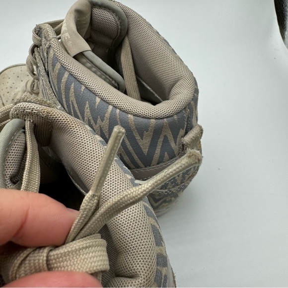 Nike Dunk Sky Hi Hidden Wedge Gray Suede Bolt Sneakers Women’s Size 7 - Picture 7 of 13